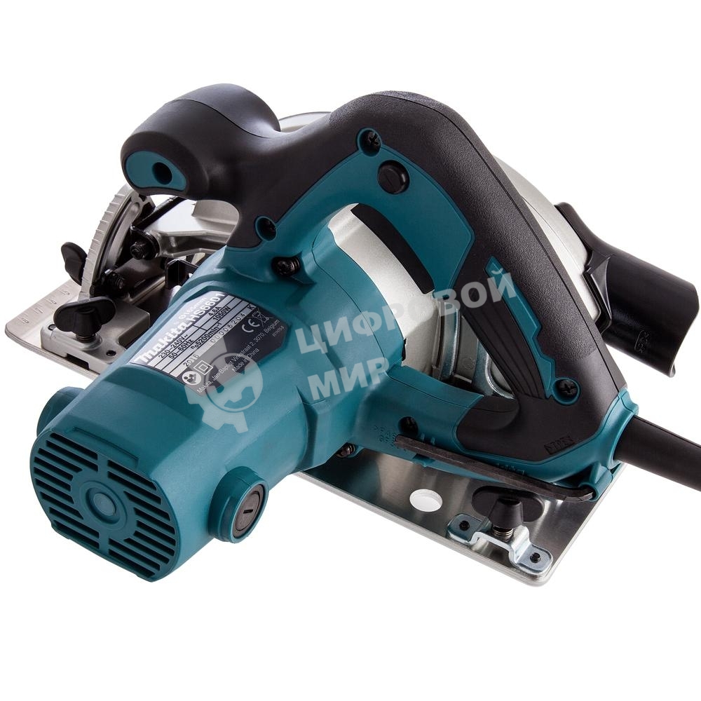 Пила Makita HS6601 Пила диск, 1050Вт,5200об\м,диск-ф165х20мм,рез-54.5мм,3.7кг,кор