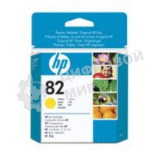 Картридж струйный HP №82 CH568A желтый для HP DJ 510 (28мл)