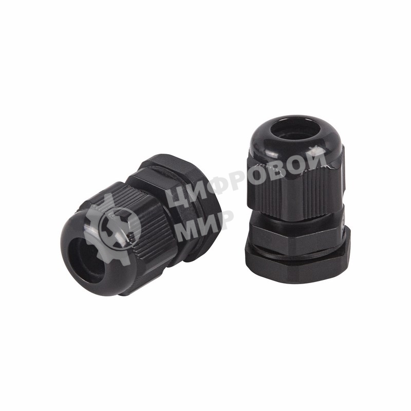 Кабельный ввод Rexant PG-11 (5-10 мм) черный