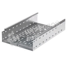 Лоток листовой перфорированный 200х80 L3000 сталь 0.8мм ДКС 35304