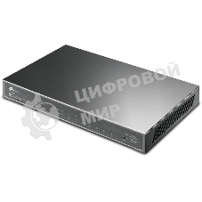 Коммутатор TP-Link JetStream 8-Port Gigabit Smart Switch with 4-Port PoE+, 4× Gigabit PoE+ Ports, 802.3at/af, 62 W PoE Power, Desktop Steel CaseIntegration with Omada SDN Controller, 802.1Q VLAN, STP/RSTP/MSTP, IGMP Snooping, 802.1p/DSCP QoS, ACL, 802.1x, Radius/Tac