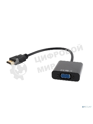 Переходник Gembird-Cablexpert Переходник HDMI-VGA, 19M/15F (A-HDMI-VGA-03)