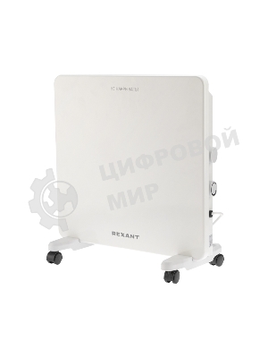 Конвектор электрический Rexant белый, 1000 Вт, 15 м2, механический термостат