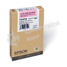 Картридж струйный Epson C13T603600 светло-пурпурный для Epson St Pro 7880/9880 (220мл)