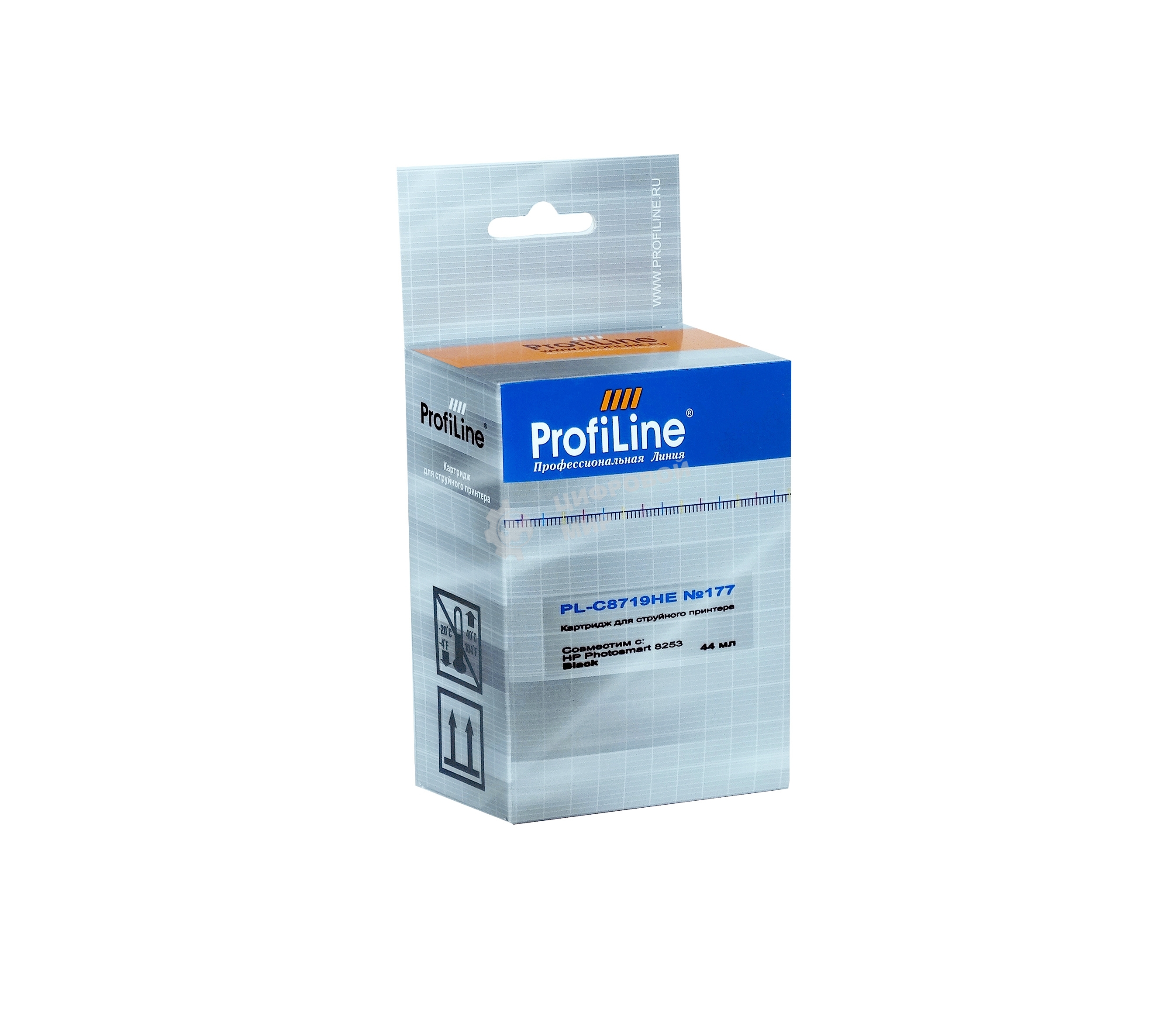 Картридж струйный ProfiLine PL-C8719HE №177XL для принтеров HP 8253 Black водн