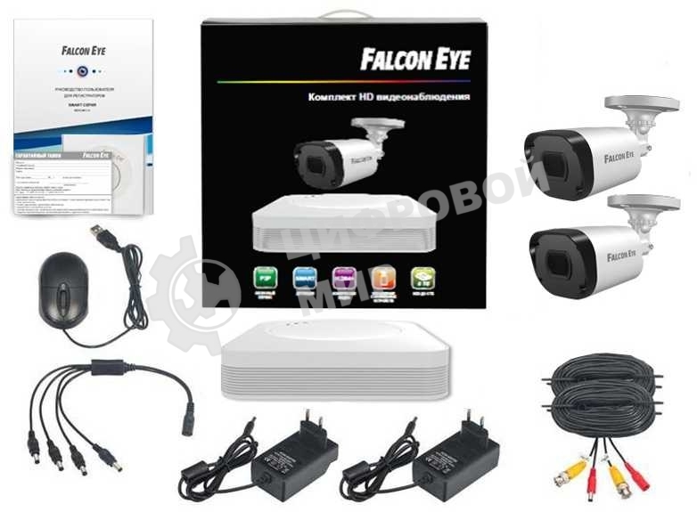 Комплект видеонаблюдения Falcon Eye FE-104MHD Light Smart