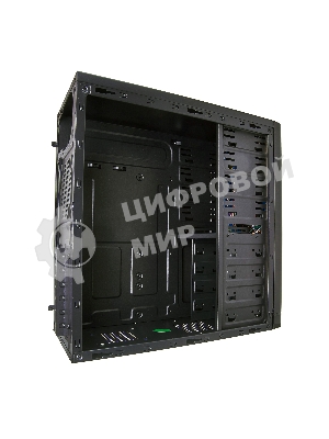Компьютерный корпус ExeGate EX272730RUSMiditowerXP-330U Black, ATX, (XP600, Black,120мм), 2хUSB+2хUSB 3.0, Audio