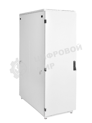 Шкаф коммутационный ЦМО ШТК-М-42.8.10-3ААА 42U 800x1000 мм пер. дв. металл задн. дв. стал. лист 2 бок. пан. 500 кг серый