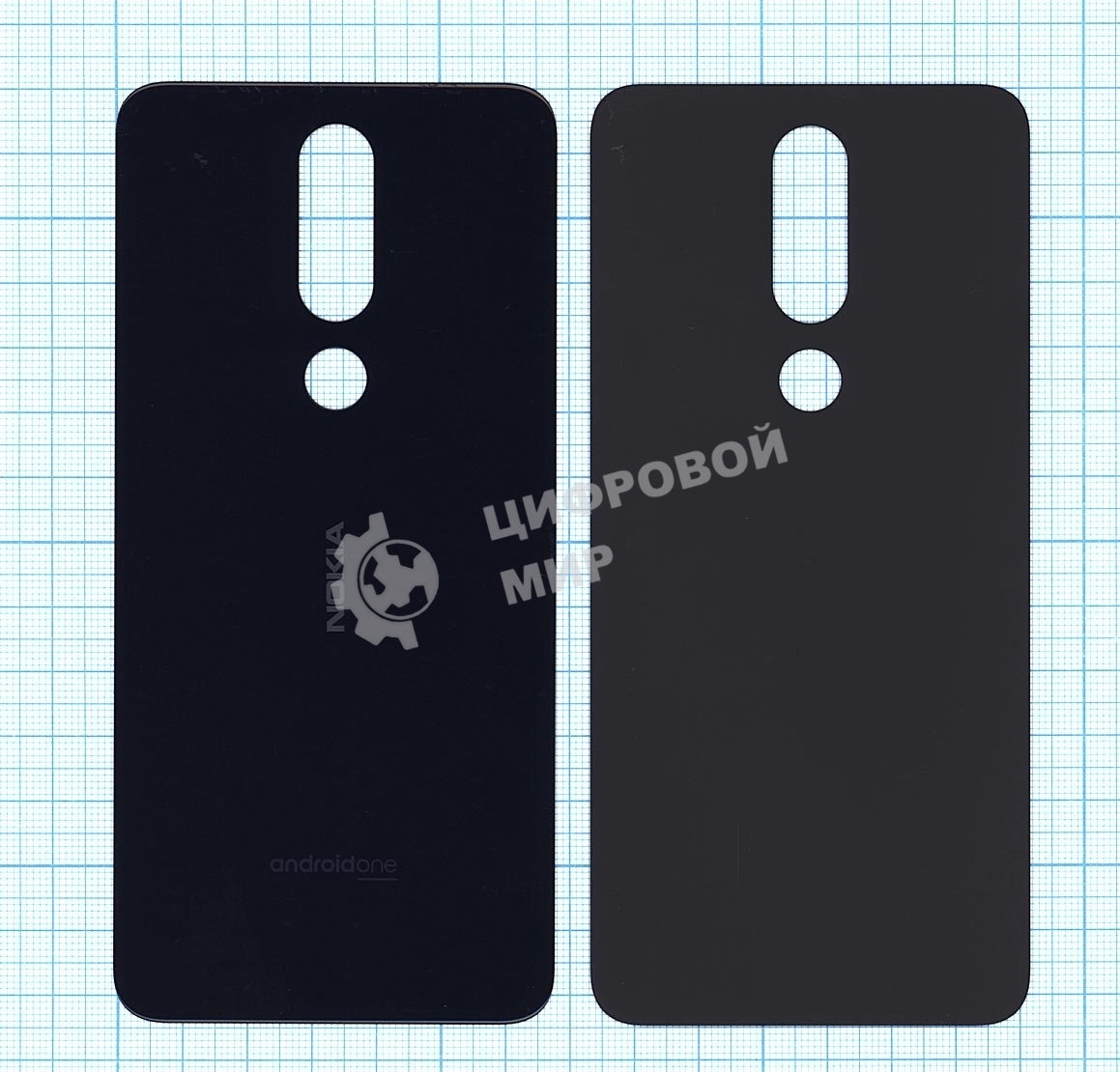 Задняя крышка для Nokia 51 Plus синий