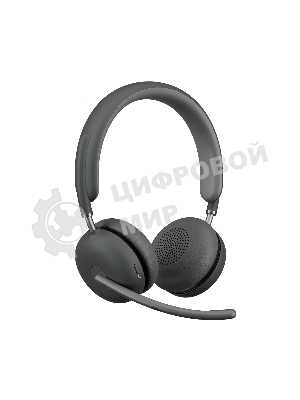 Гарнитура Logitech Zone Wireless 2 UC Graphite серый, беспроводная, Bluetooth 5.2, ANC
