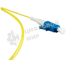 Пигтейл LANMASTER LC, UPC, одномодовый, 1.5 м