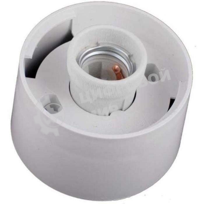 Светильник ЭЛЕТЕХ НББ 64-60 без стекла прямое основание бел.