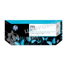 Картридж струйный HP №772 CN636A голубой для HP DJ Z5200 (300мл)