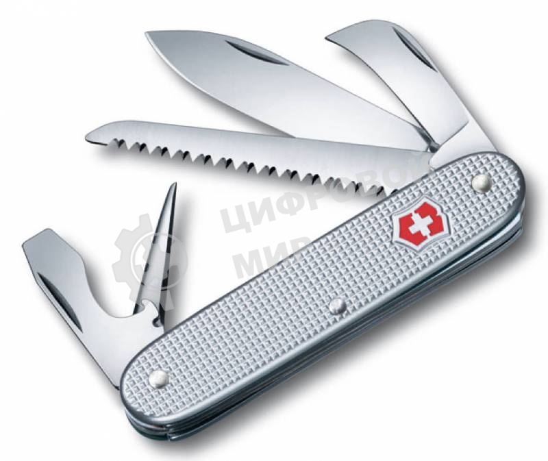 Нож перочинный Victorinox Pioneer 0.8150.26 93мм 7 функций алюминиевая рукоять серебристый