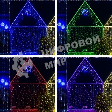 Контроллер с радиопультом Neon-night для RGb-гирлянд