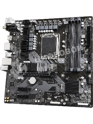 Материнская плата Gigabyte B760M DS3H AX DDR4 (V1.2/V1.3), LGA 1700, Intel B760, 4xDDR4, 4xSATA, 2xM.2, 1xPCI-E 4.0 x16, 2xPCI-E 4.0 x1, 1xHDMI, 2xDP, 1x 2.5Gb LAN, 3xUSB 3.2 Gen 1, 2xUSB 2.0, 3x3.5 мм, 7.1, Micro-ATX