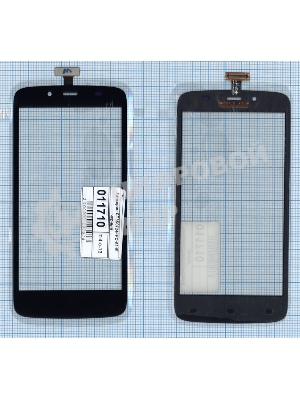 Сенсорное стекло (тачскрин) CT3S0724FPC-A1-E, черное