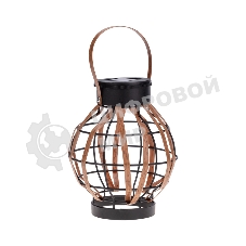 Светильник садовый Rexant Бамбук, 18см, 3000К, встроенный аккумулятор, солнечная панель, коллекция Бали