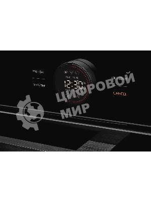 Встраиваемый духовой шкаф Kuppersberg KMW 612 Black с СВЧ, 45 см, 50л, 12 режимов, гидролизная очистка, черный