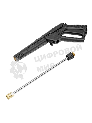 Моечная машина высокого давления Denzel R-180iD, 2000 Вт, 180 бар, 420 л/ч, асинх. двиг., бараб.