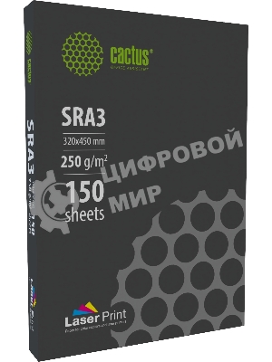 Бумага Cactus CS-LPSRA3250150 SRA3/250г/м2/150л./белый для лазерной печати