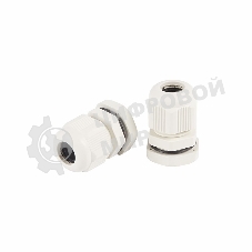 Кабельный ввод Rexant PG-9 (4-8 мм) серый