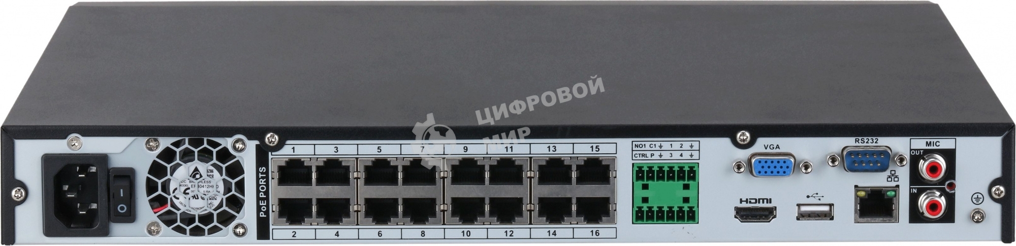 Видеорегистратор Dahua DHI-NVR4216-16P-EI