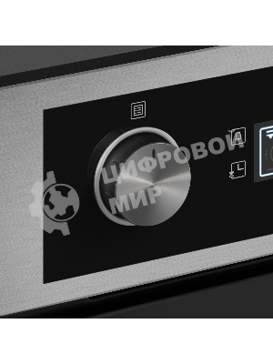 Шкаф духовой электрический Maunfeld AEOH60102S, 60л, дверца с 3 стеклами, нержавеющая сталь