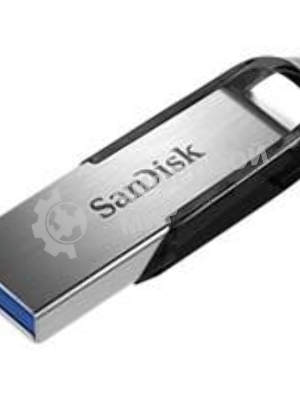 Флешка USB Sandisk CZ73 Cruzer Ultra Flair (SDCZ73-032G-G46), 32Gb, USB 3.0, R/W 150/45, серебристый/черный