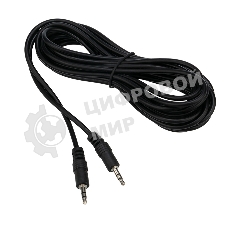 Шнур Rexant Стерео 3,5 мм штекер - Стерео 3,5 мм штекер, длина 1,5 метра