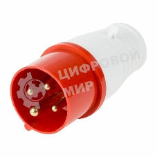 Вилка Rexant 014 переносная 3Р+РЕ 16А 380В IP44