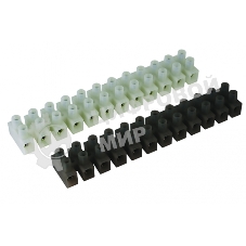 Колодка клеммная 12х10мм винт. п/п OK-434-12-PLP ДКС 43412PL/B