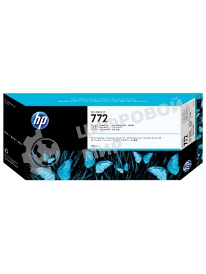 Картридж струйный HP №772 CN633A фото черный для HP DJ Z5200 (300мл)