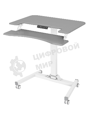 Стол для ноутбука Cactus VM-FDE103 столешница МДФ серый 91.5x56x123см (CS-FDE103WGY)