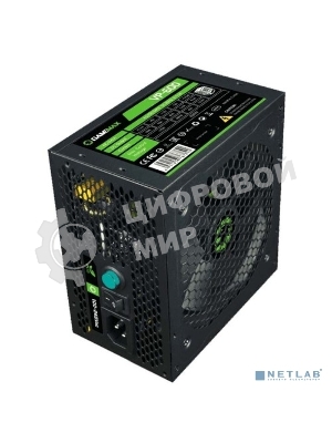 Блок питания GameMax VP-600-RGb, 600Вт, 80 PLUS Bronze, 120мм, черный
