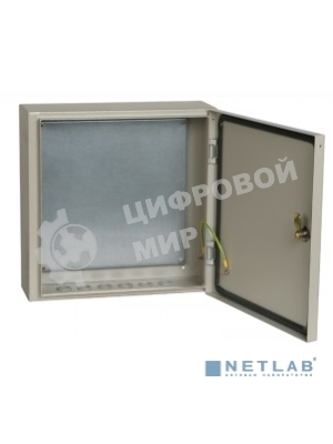 Корпус металлический ЩМП-4.4.1-0 74 У2 IP54 IEK YKM40-441-54 размеры 400х400х150 мм