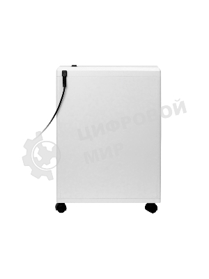 Шредер ГЕЛЕОС УМ26-5 (DIN P-5) фрагмент 1,9x10мм, 11 листов (70гр./м²), 26 литров, Уничт.скобы,скрепки,пл.карты,CD