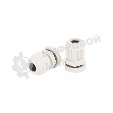 Кабельный ввод Rexant PG-7 (3,5-6 мм) серый