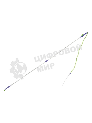 Штанга BASE Palisad для опрыскивателя телескопическая, универсальная, алюминиевая, 2,5 м