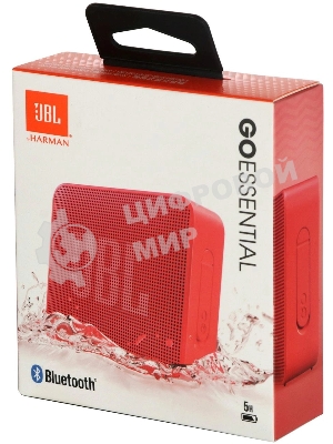 Портативная акустика JBL GO Essential, красный