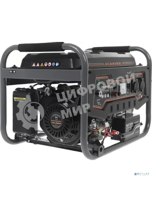 Электрогенератор бензиновый Carver PPG-3900АE, 3.2 кВт, 65дБ, 46 кг