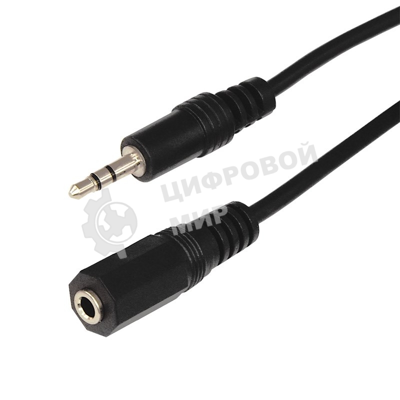 Шнур Rexant Стерео 3,5 мм гнездо - Стерео 3,5 мм штекер 7 м