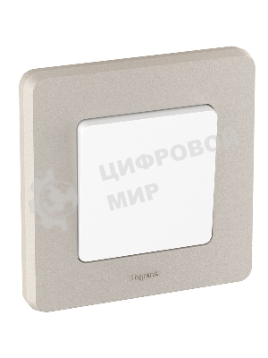 Выключатель 1-клавишный 10AX 250 В белый