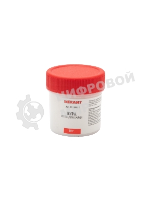 Флюс для пайки Rexant, БУРА, 20 г, банка, блистер