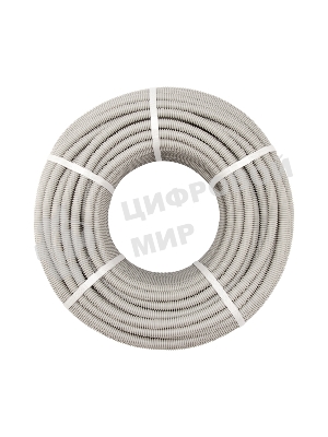 Труба гофрированная Rexant из ПВХ, с зондом, Ø20 мм