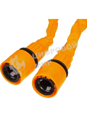 Набор для полива с растягивающимся шлангом 15м Вихрь 73/7/2/25