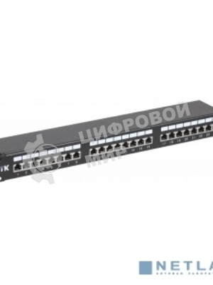 Патч-панель кат.5Е STP, 24 порта (IDC Dual) 1U патч-панель кат.5Е STP, 24 порта (IDC Dual)