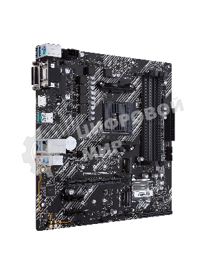 Материнская плата ASUS PRIME B550M-K, AM4, AMD B550, 4xDDR4, 4xSATA, 2xM.2, 1xPCIe 4.0 x16, 2xPCIe x1, 1xDVI-D, 1xHDMI, 1xVGA, 1x 1Gb LAN, 4xUSB 3.2 Gen 1, 2xUSB 3.2 Gen 2, 3x3.5 мм, 7.1, mATX