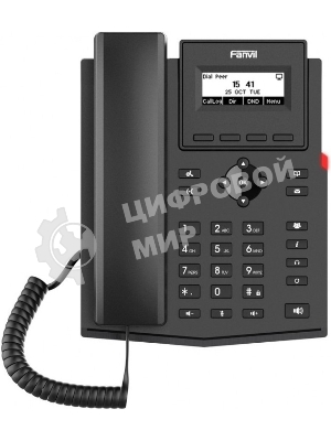 Телефон IP Fanvil X301 черный