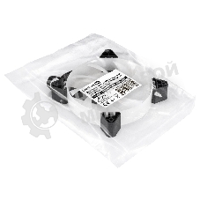 Вентилятор для корпуса ExeGate EX12025H3P4PYH-PWM.ARGb черный/белый, 120 мм, 1800 об/мин, 26 дБ, 4 pin